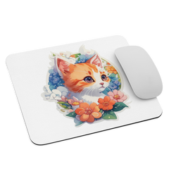 Adorit's Adorable Kitten Mouse pad with mouse | By PhilanthroBit