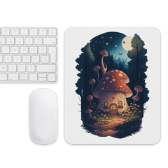 Adorit's Enchanted Mushroom House Mouse pad | By PhilanthroBit