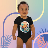Adorit's 100% Organic cotton Sea Turtle baby bodysuit | By PhilanthroBit