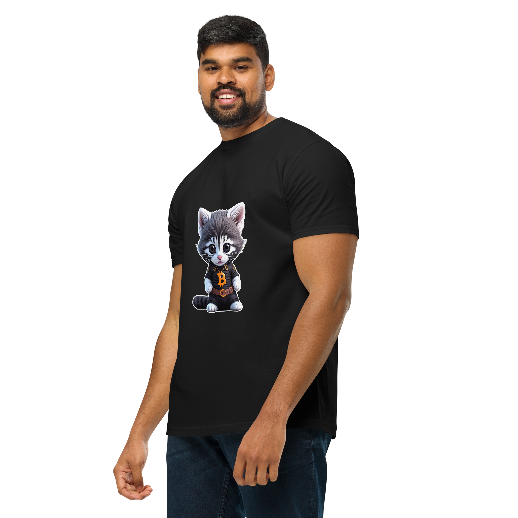 PhilanthroBit's Bitcoin Cat 100% Organic Black Unisex T-ShirtPhilanthroBit's Bitcoin Cat 100% Black Organic Unisex T-Shirt