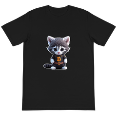 PhilanthroBit's Bitcoin Cat 100% Organic Unisex T-Shirt