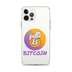 Bitcoin Baby iPhone Case- for iphone 12 pro max, by PhilanthroBit