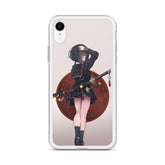 Bitcoin Samourai Girl iPhone Case