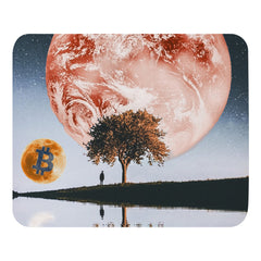 Reflected Blood Moon Mouse pad