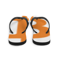 Bitcoin Logo Flip-Flops