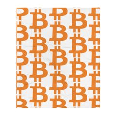 Bitcoin Throw Blanket