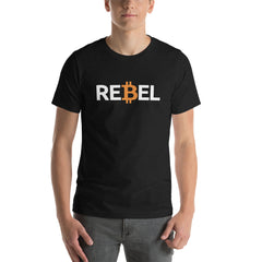 Bitcoin Rebel Short-Sleeve Unisex T-Shirt