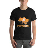 Ukraine Freedom - Bitcoin Short-Sleeve Unisex T-Shirt