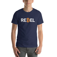 Bitcoin Rebel Short-Sleeve Unisex T-Shirt