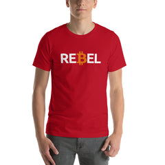 Bitcoin Rebel Short-Sleeve Unisex T-Shirt