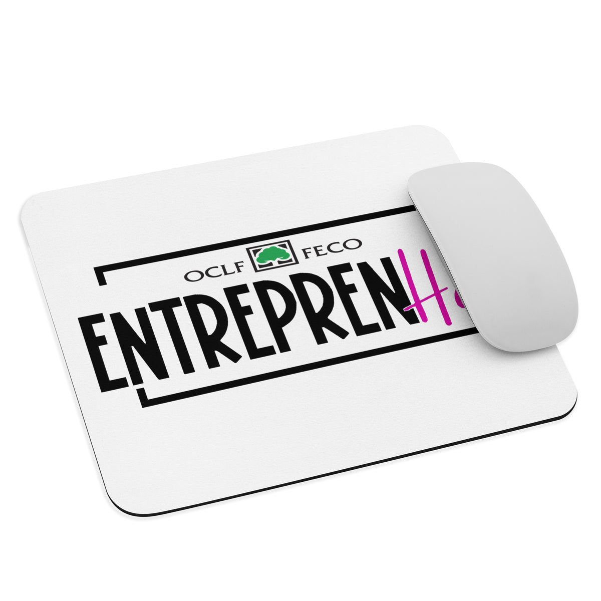 OCLF EntreprenHER 8.7" Mouse pad with mouse | By PhilanthroBit