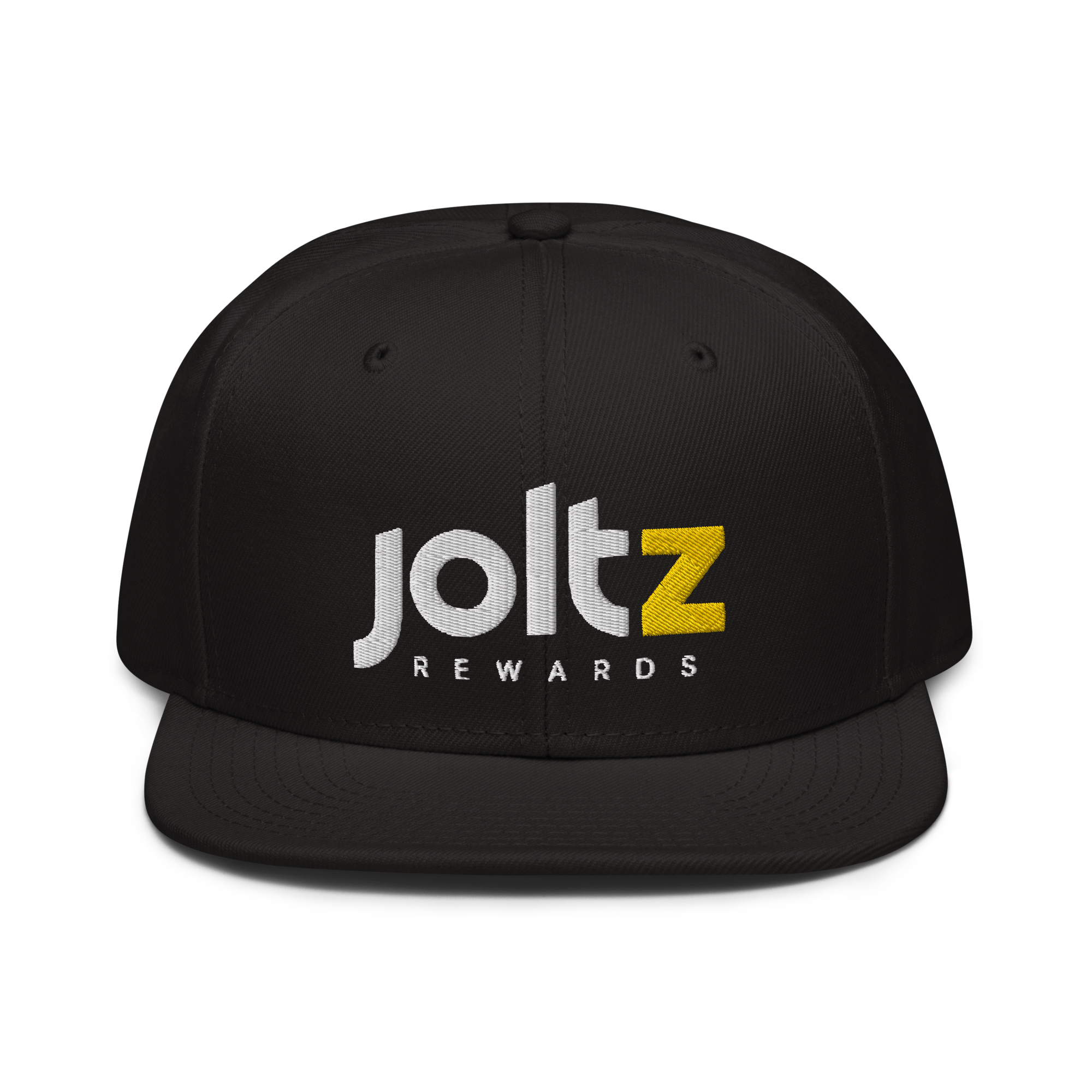 Joltz Rewards 3D Puff Embroidered Snapback Hat - hat only | By PhilanthroBit