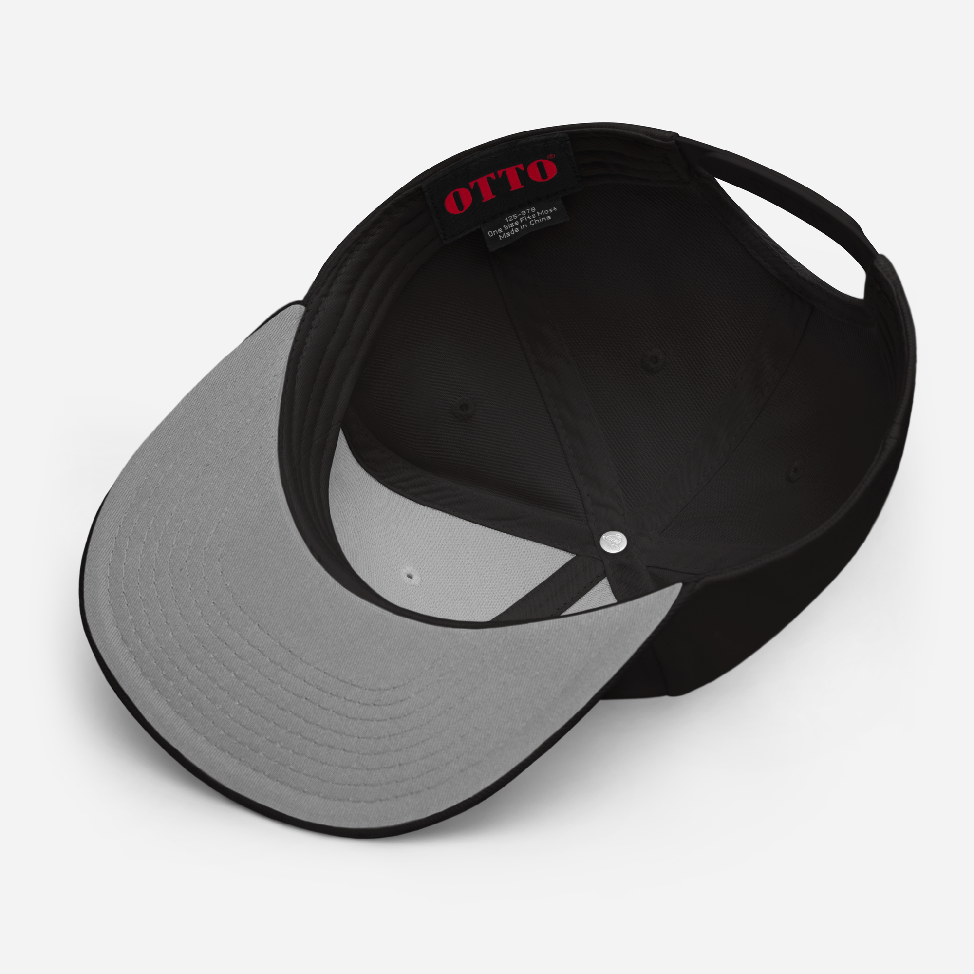 Joltz Rewards 3D Puff Embroidered Snapback Hat - inside hat | By PhilanthroBit