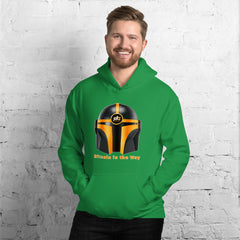 Joltz Rewards Bitcoin Helmet Unisex Irish Green Hoodie | By PhilanthroBit