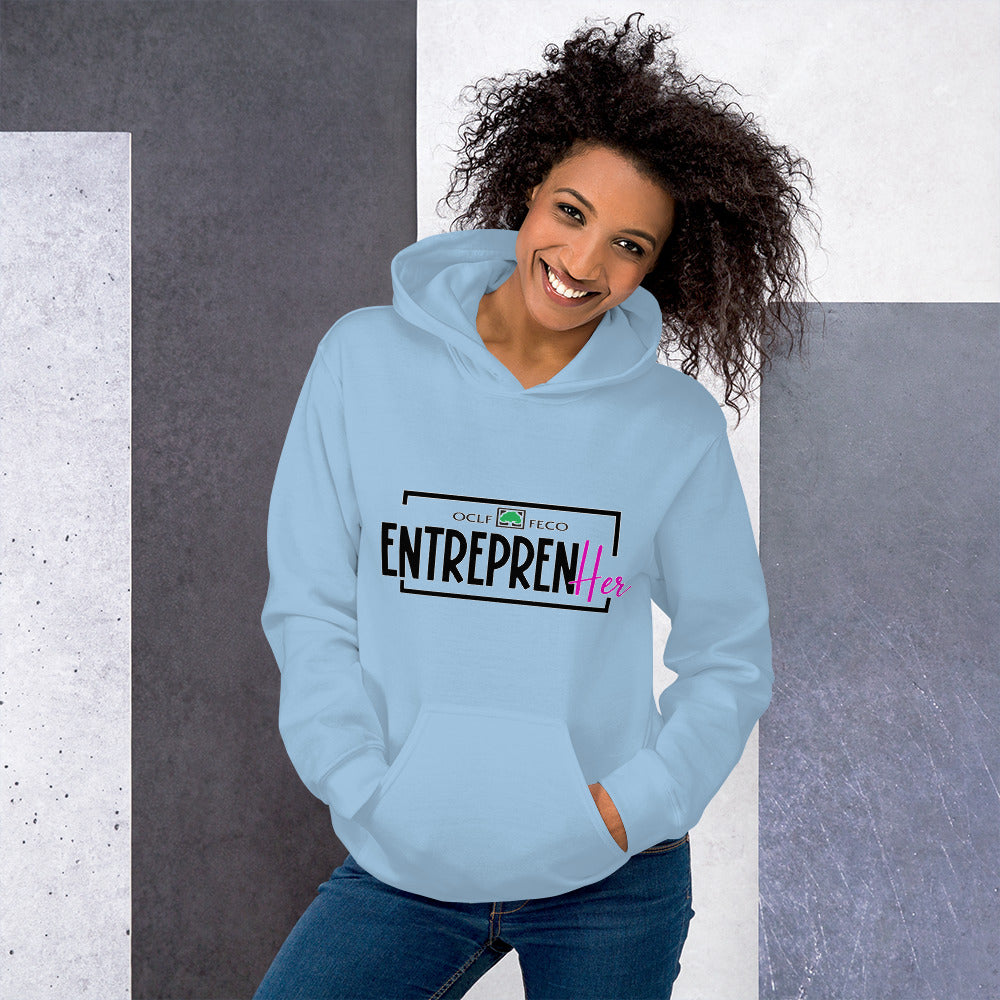 OCLF EntreprenHER Unisex Light Blue Hoodie | By PhilanthroBit