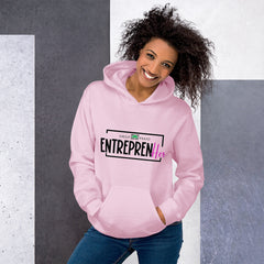 OCLF EntreprenHER Unisex Light Pink Hoodie | By PhilanthroBit