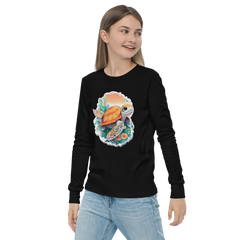 PhilanthroBit's Adorable Sea Turtle Youth long sleeve shirt