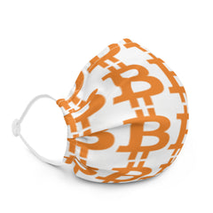 Bitcoin Premium face mask