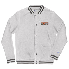 HODL Embroidered Champion Bomber Jacket