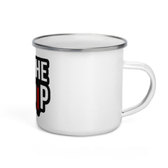 Buy the (Bitcoin) Dip 12 oz Enamel Mug | By PhilanthroBit