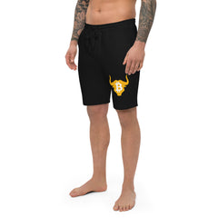 Bitcoin Bull Men's fleece shorts | By PhilanthroBit