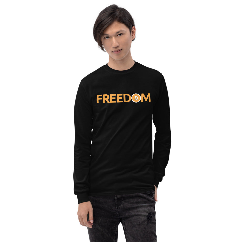 Freedom BTC Men’s Long Sleeve Shirt