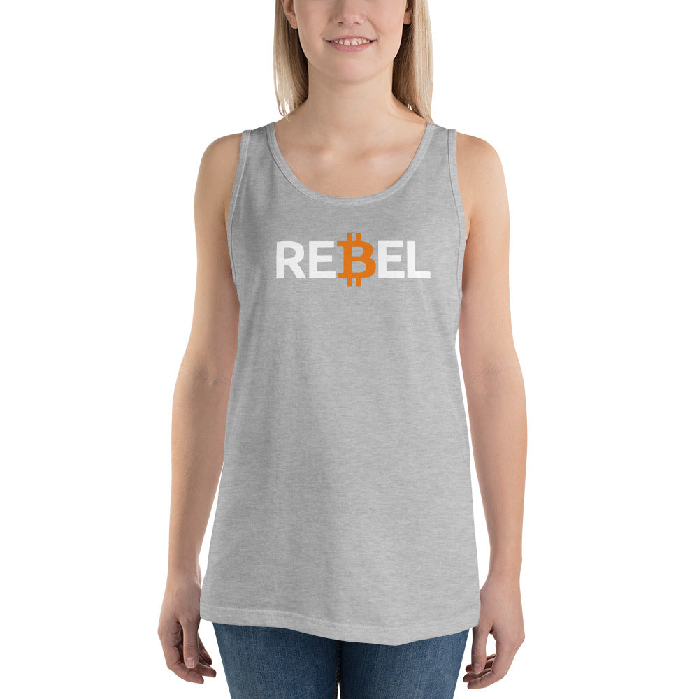 Bitcoin Rebel Unisex Tank Top