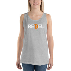 Bitcoin Rebel Unisex Tank Top