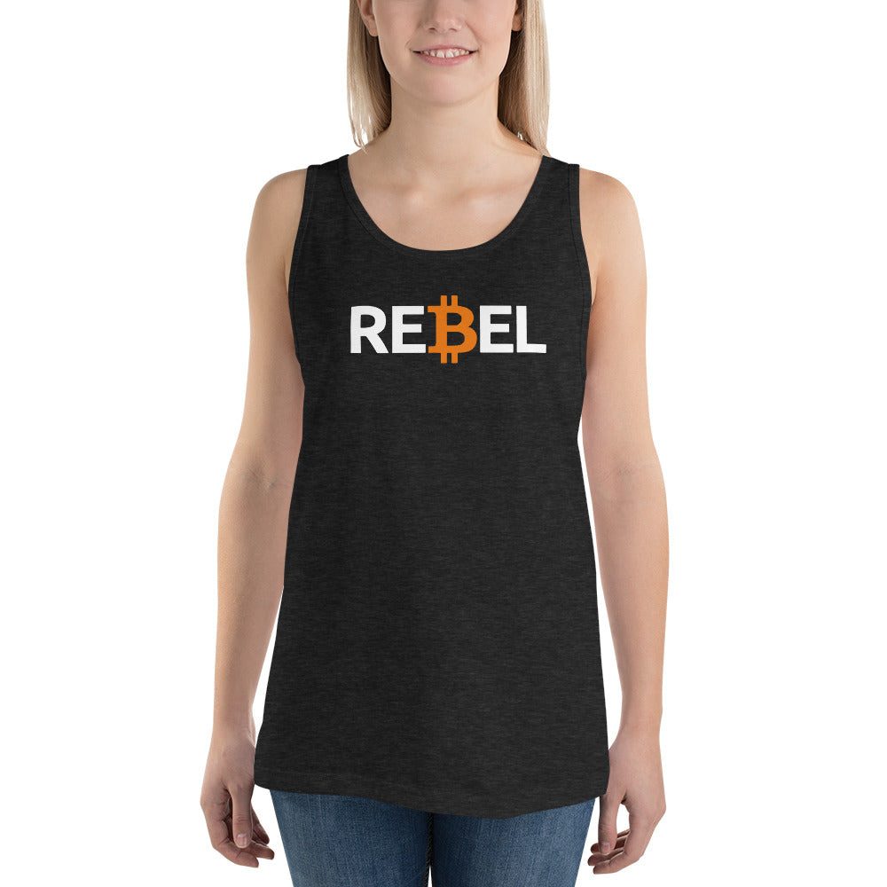 Bitcoin Rebel Unisex Tank Top