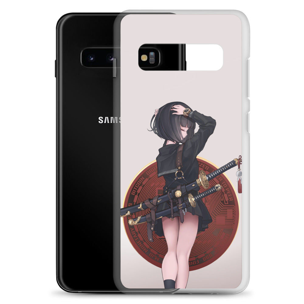 Bitcoin Samourai Girl Samsung Case