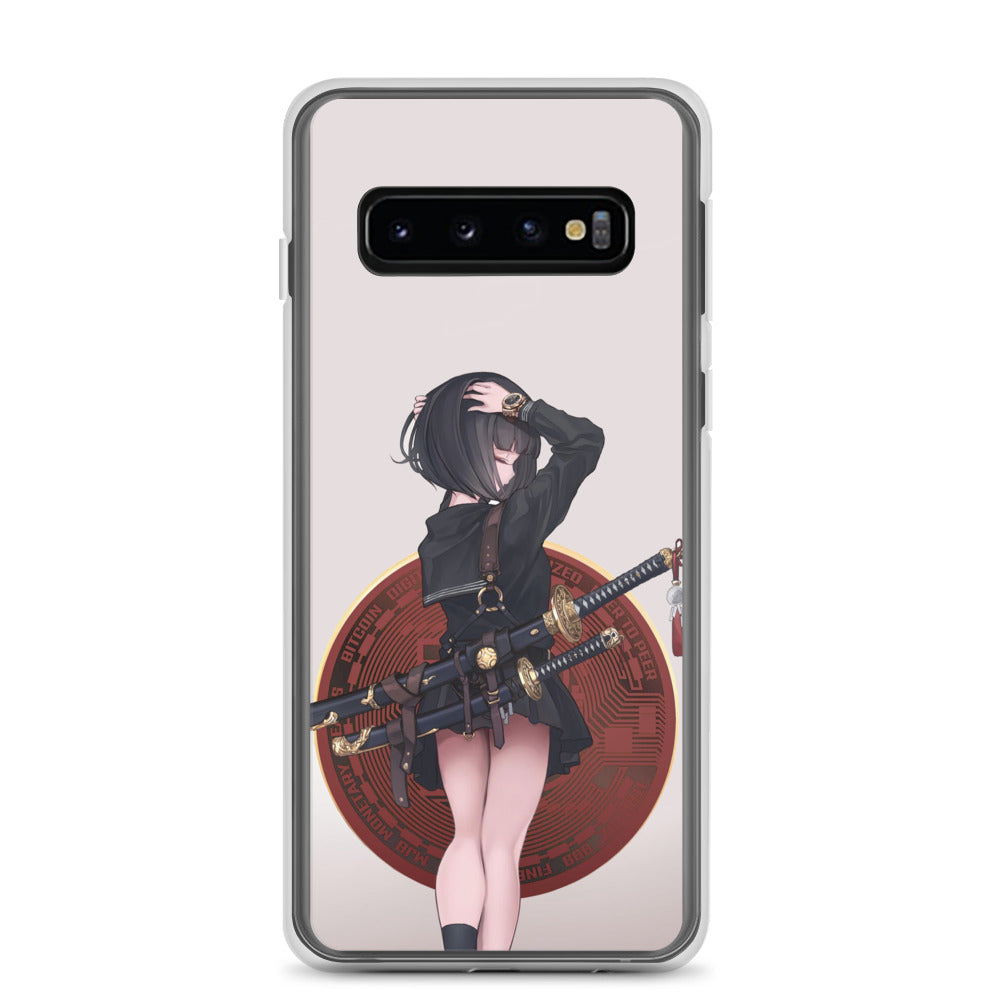 Bitcoin Samourai Girl Samsung Case