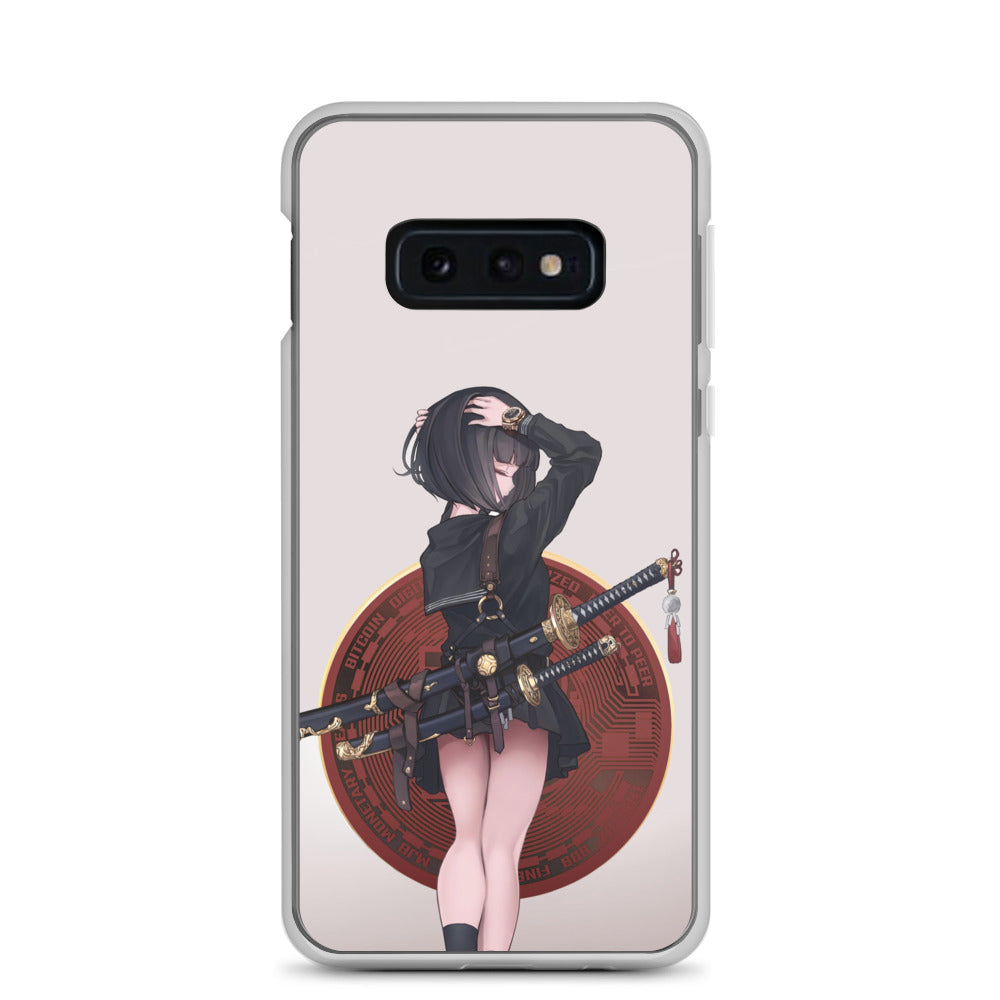 Bitcoin Samourai Girl Samsung Case