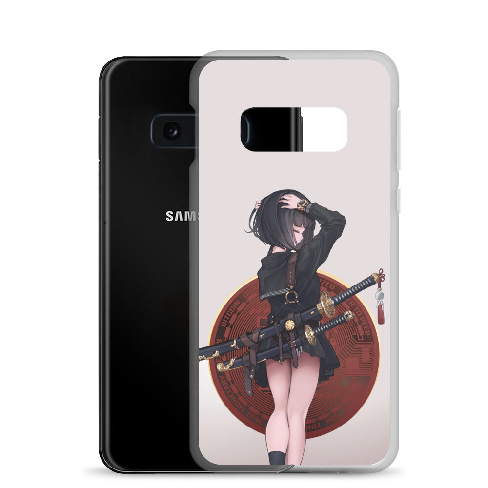 Bitcoin Samourai Girl Samsung Case