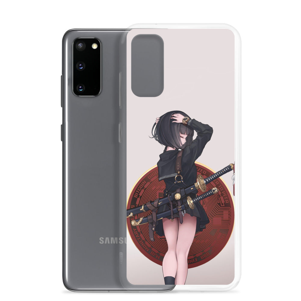 Bitcoin Samourai Girl Samsung Case