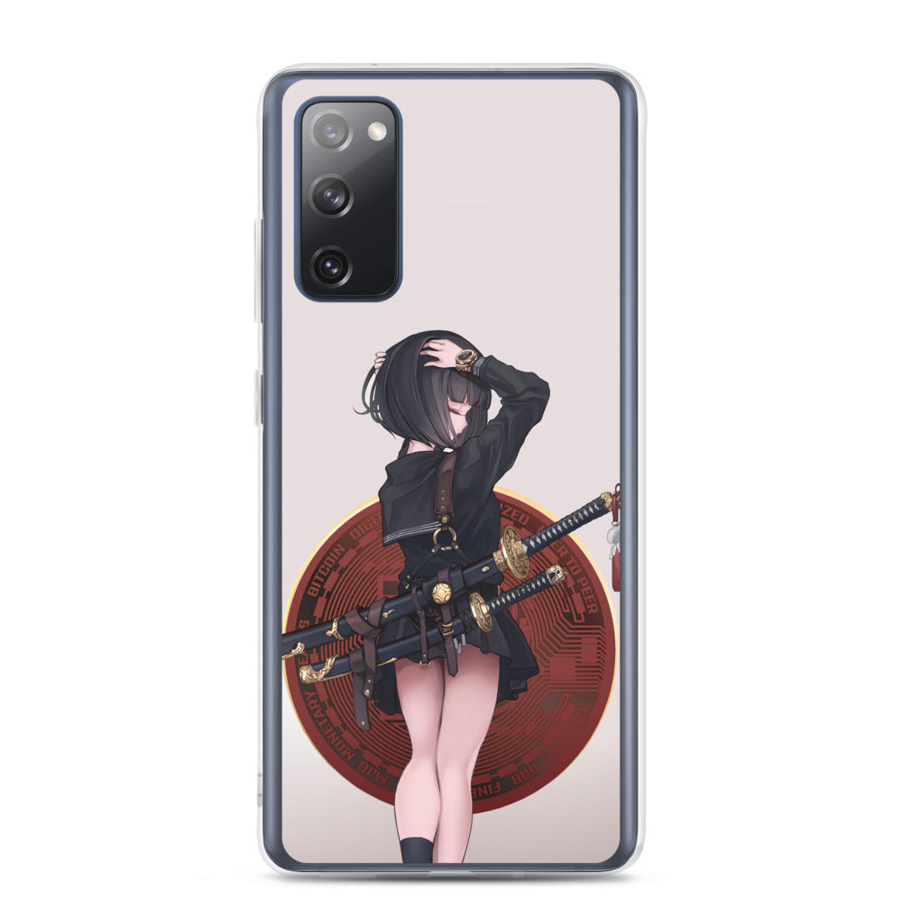 Bitcoin Samourai Girl Samsung Case