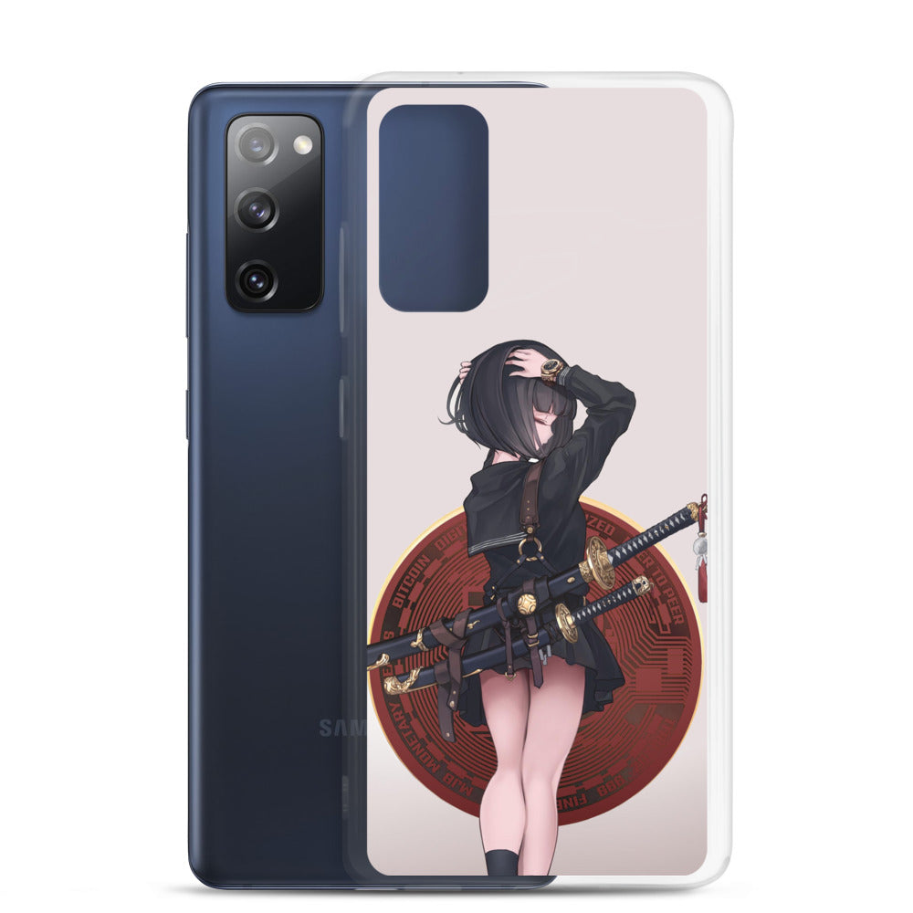 Bitcoin Samourai Girl Samsung Case