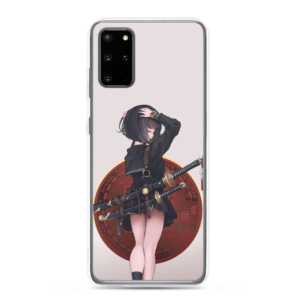 Bitcoin Samourai Girl Samsung Case