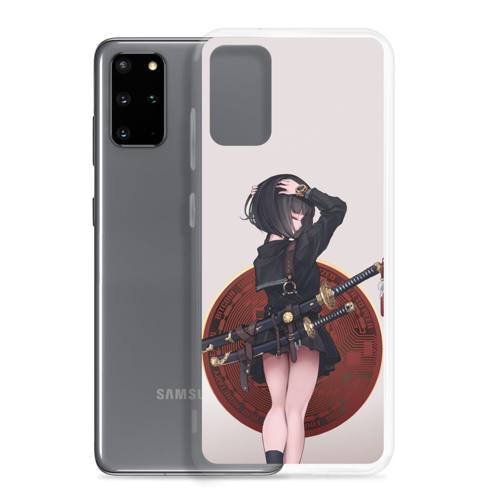 Bitcoin Samourai Girl Samsung Case