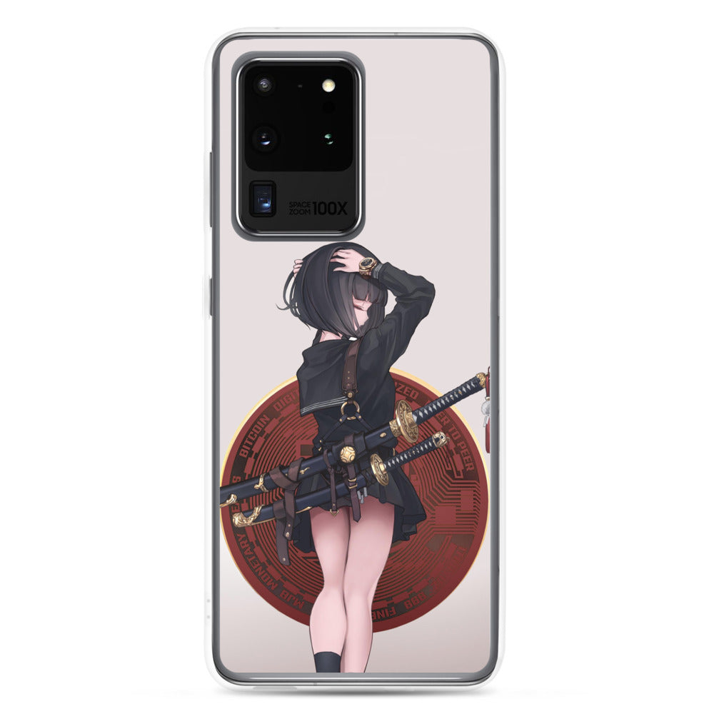 Bitcoin Samourai Girl Samsung Case