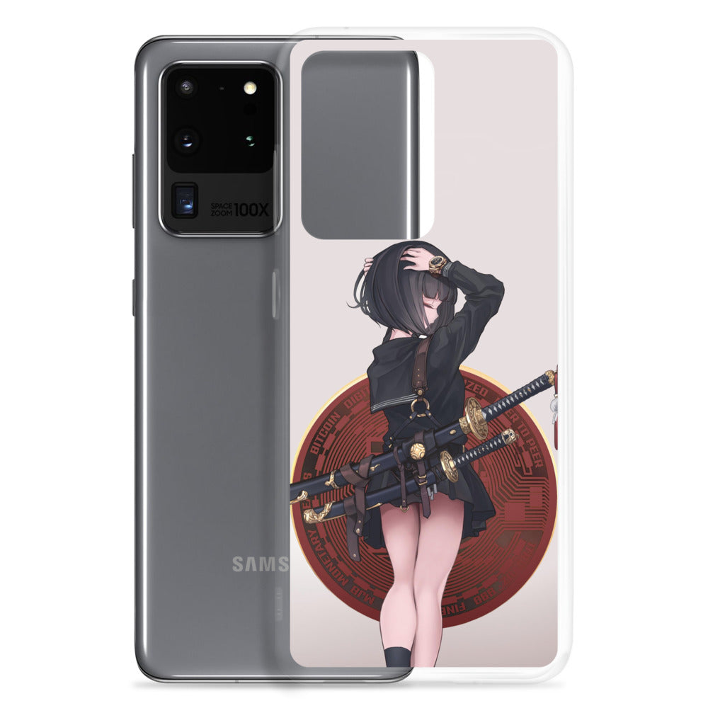 Bitcoin Samourai Girl Samsung Case