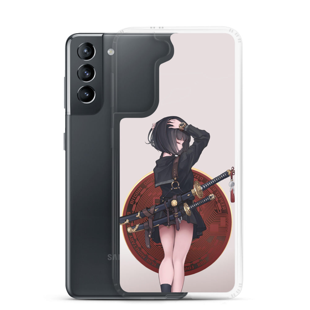 Bitcoin Samourai Girl Samsung Case