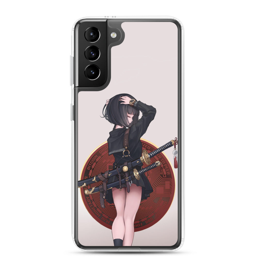 Bitcoin Samourai Girl Samsung Case