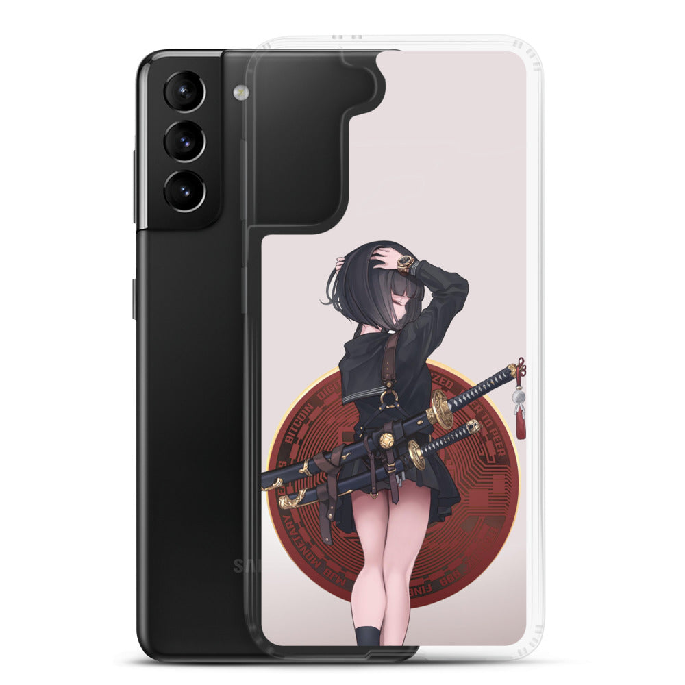 Bitcoin Samourai Girl Samsung Case