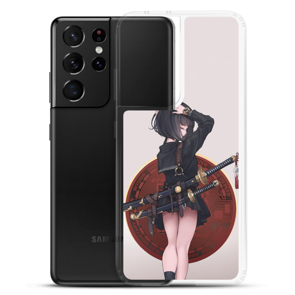 Bitcoin Samourai Girl Samsung Case