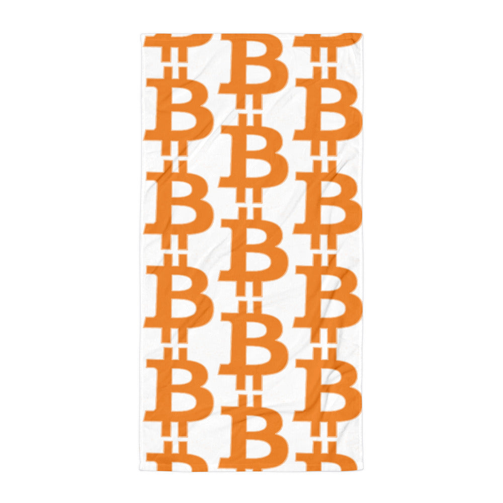 Bitcoin Printed Sublimation Towel