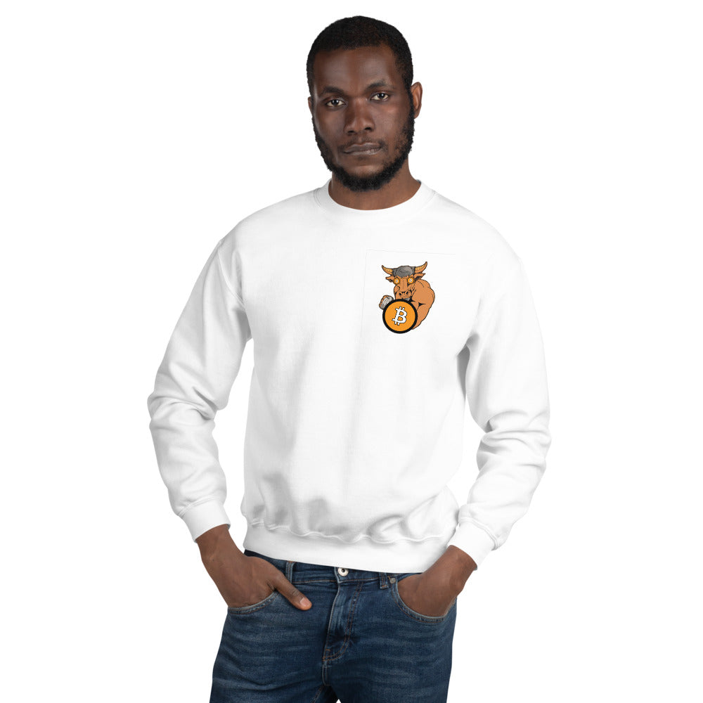 Bitcoin Bull Unisex Sweatshirt | By PhilanthroBit