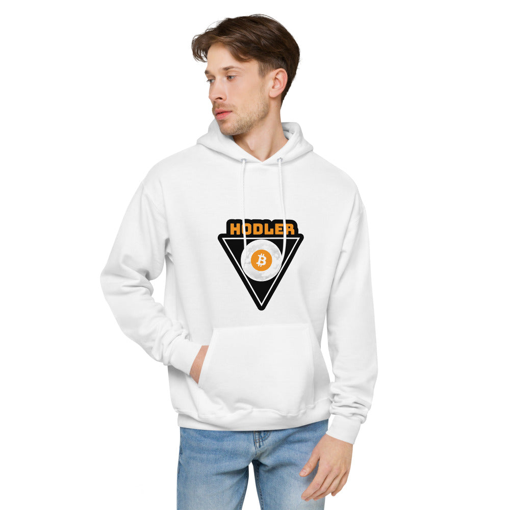 Bitcoin Hodler Unisex fleece hoodie