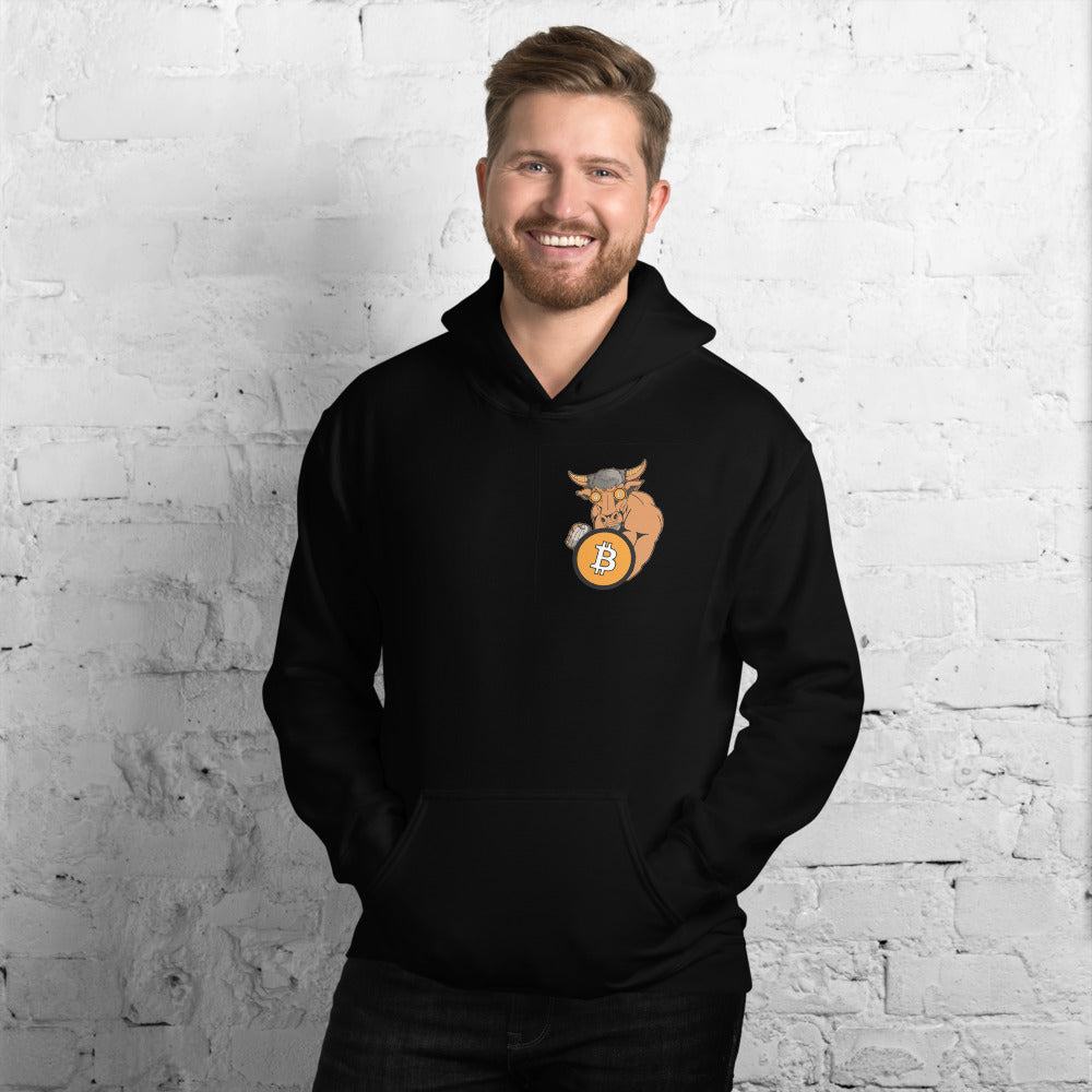 Bitcoin Bull Unisex Hoodie | By PhilanthroBit