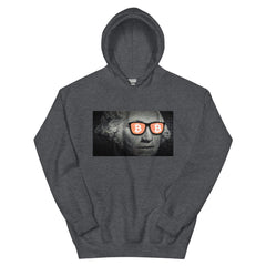 Washington with Bitcoin Glasses Unisex Hoodie