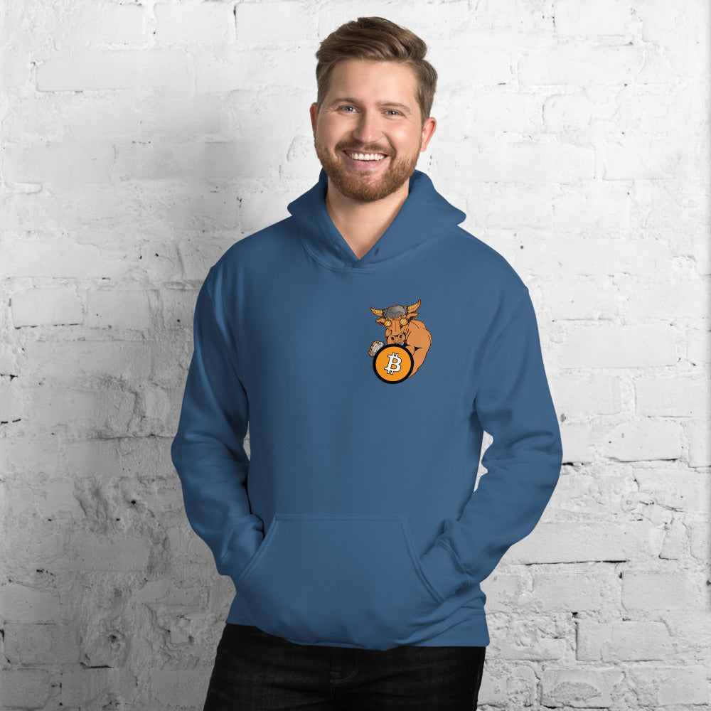 Bitcoin Bull Unisex Hoodie | By PhilanthroBit